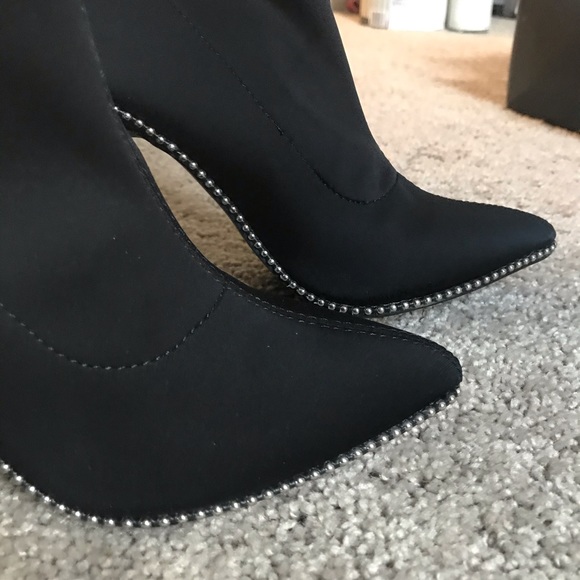 Missguided Studded Sock Boot - Picture 3 of 4